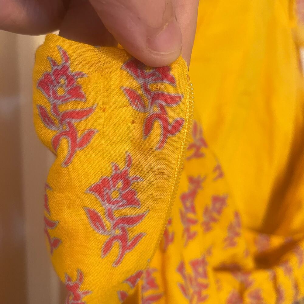 NWT J Crew Halter peplum top in sunny block print size Large - Picture 9 of 15